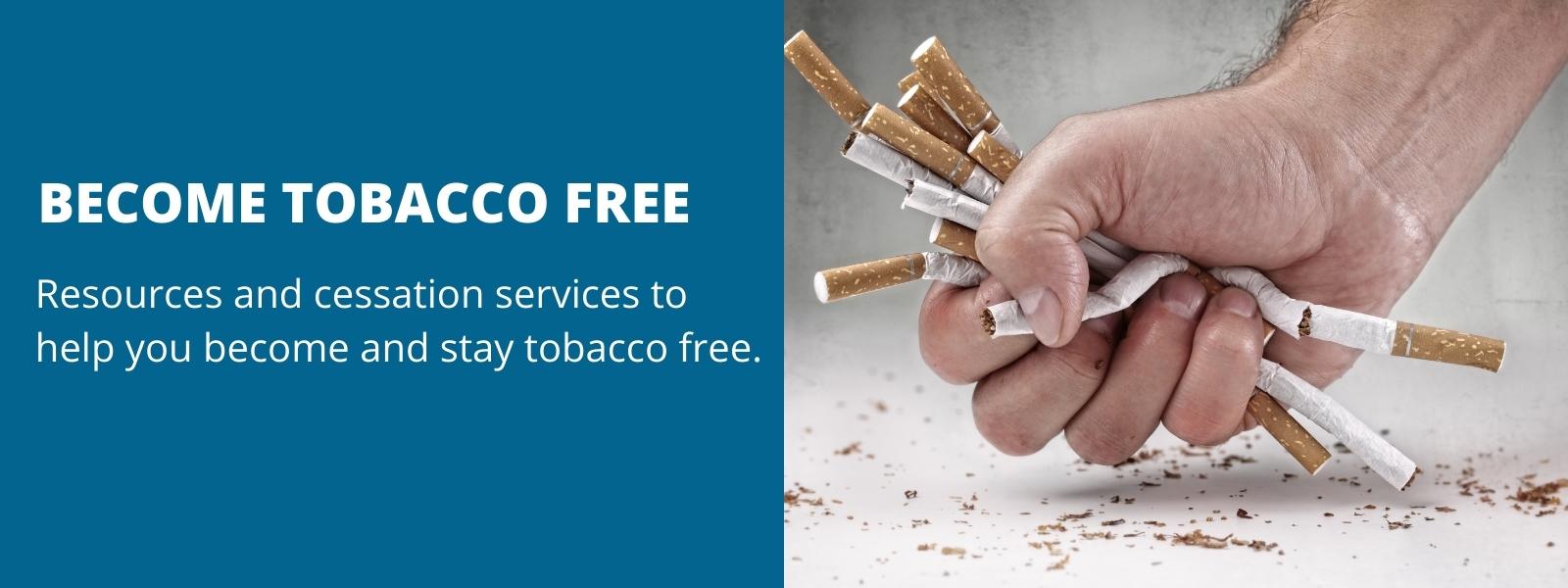 Become Tobacco Free Header