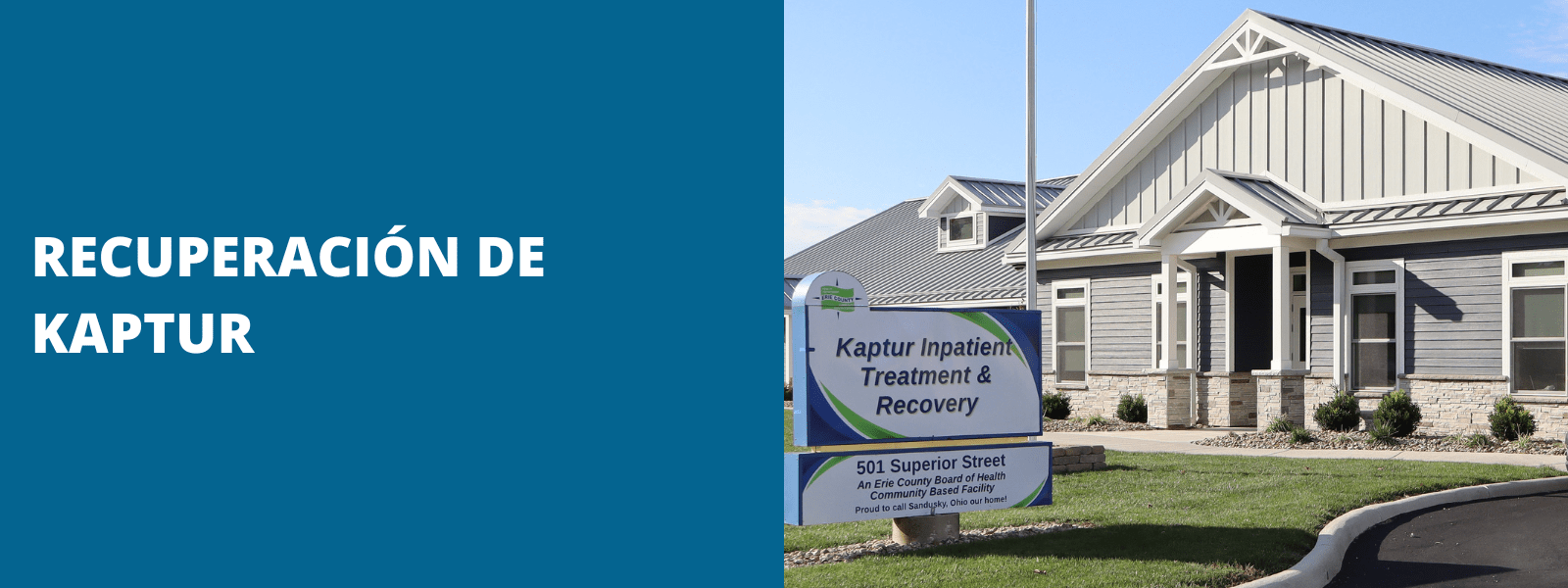 Kaptur Recovery Spanish Banner